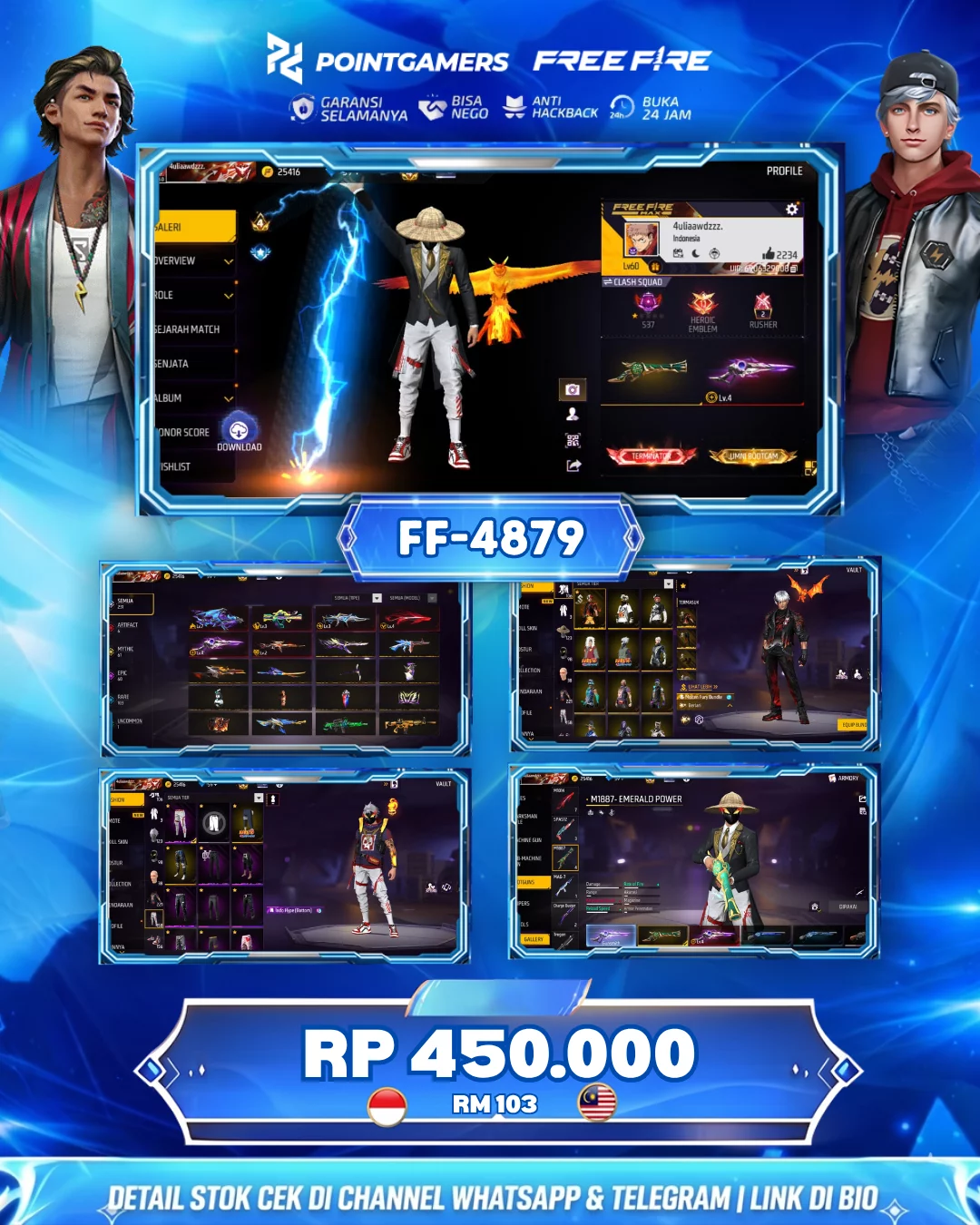 FF4879 - EVO 6 MAX 1, SG 2 : EVO, TROMPET,MAMBA