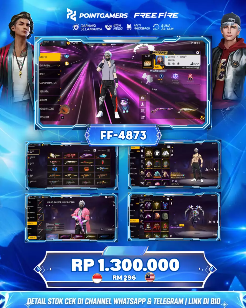 BUNDLE FF AUTO BOOYAH 2